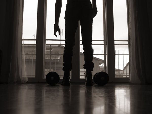 Man looking energized and confident after physical activity